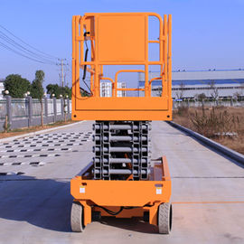 الصين ذاتية الدفع الكهربائية مقصية 13.7m برتقالي للحصول على مكان عمل كبير مصنع
